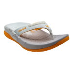 VELOUS Zehensandale Ocieanside Flip - hellgrau/orange - 1 Paar